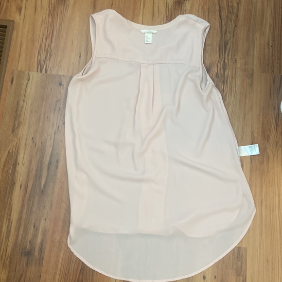H&M Blush Pink Blouse Size 10 - Picture 4 of 8